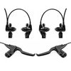 Magura Felgenbremsen-Set HS11 Direct Mount IDM (Integrated Direct Mount) 2 Schrauben Montage Vorder-Hinterrad-Bremse (Kabellänge 750–2050 mm)