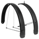 EUROFENDER EF MUDURD SET Tempo Square 28 Zoll 65 mm schwarz