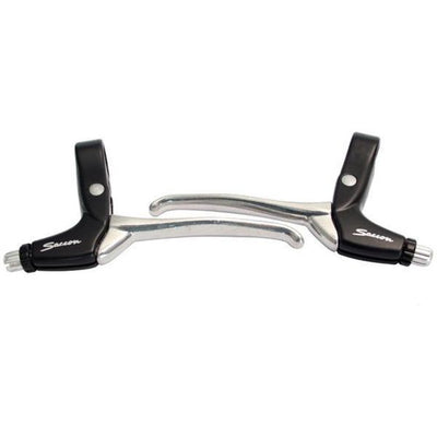 Set Bremsgriff Saccon Zwart Alu Nm L211A5W3P04S
