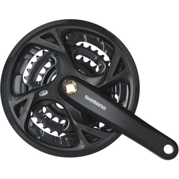 Shimano Crankkel M371 9-SP 48x36x26 T 175 mm schwarz