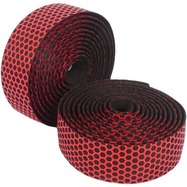 Edge Lenkerband Silikon rutschfest rot (2 Stück in einer Box)
