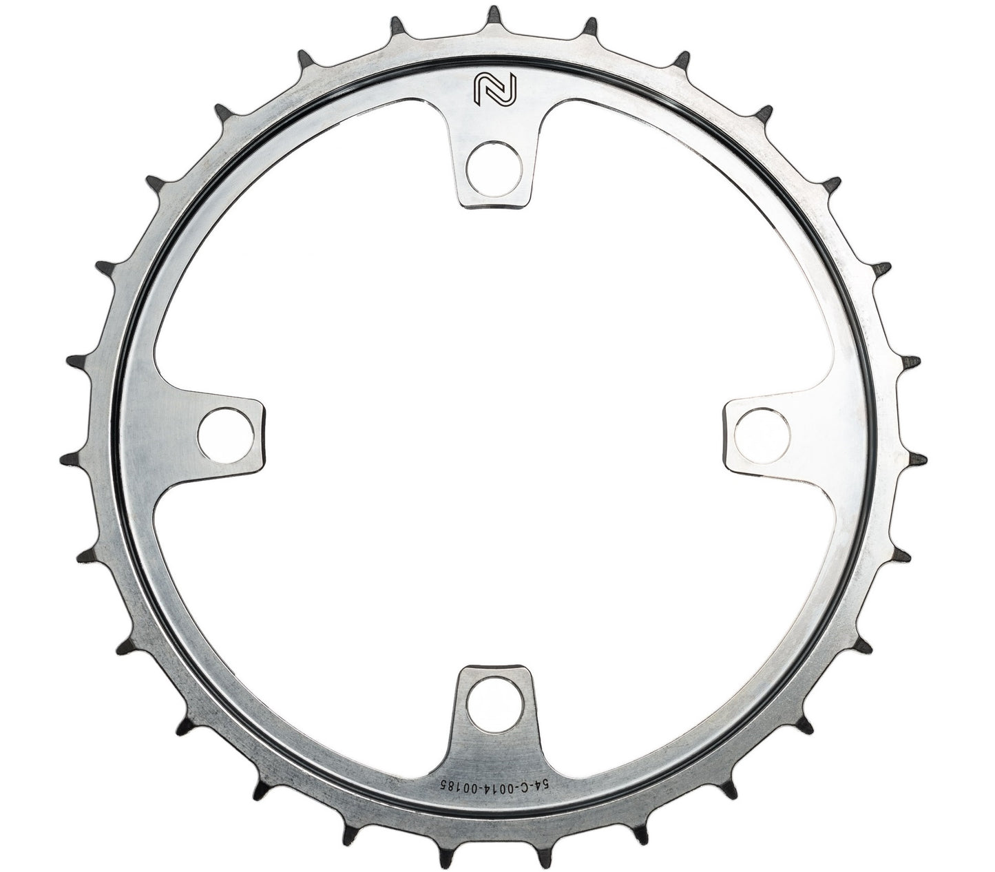 Kettenblatt 54T Enduo Cargo 4-B 104-BCD Cl-45.5 53.0 – Silber