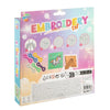 Moxy Stickset im Rahmen 15x15cm