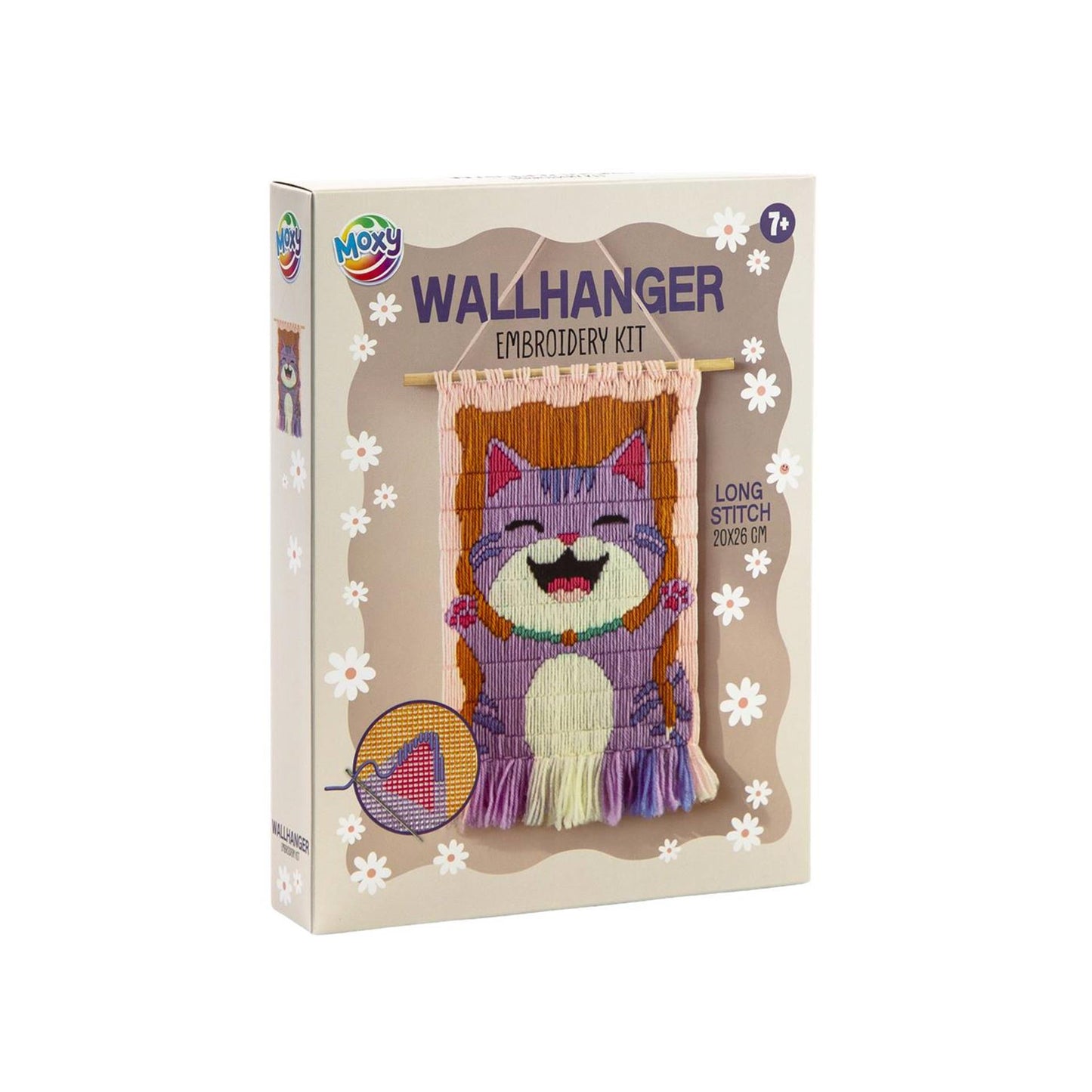Moxy Wandhänger-Stickset Langstich