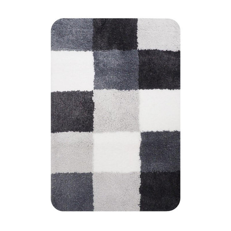 Niederländisches Haus Dutch House Bad Matte Brest 60x90 cm Grau