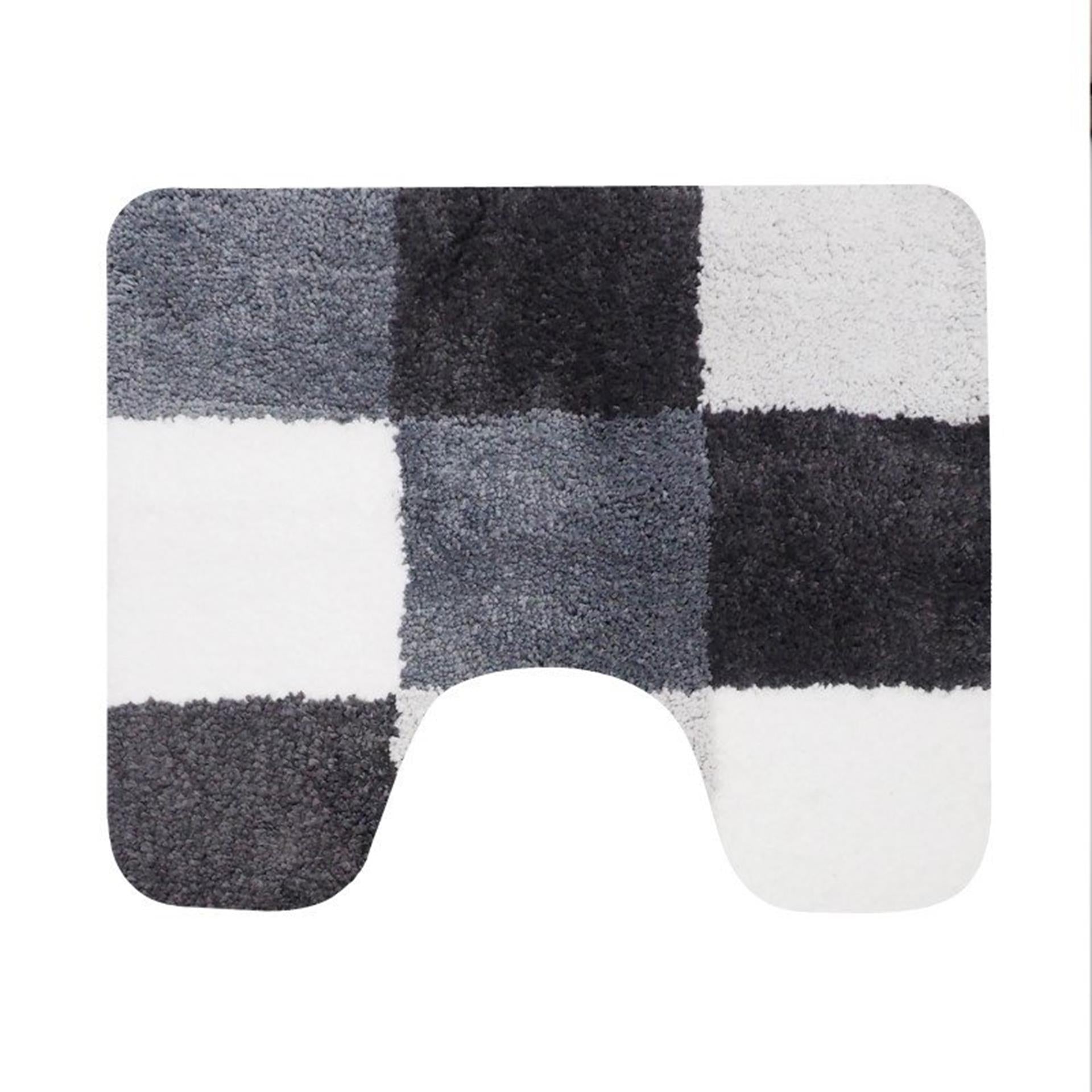 Niederländische Haus Brest Toilettenmatte 60 x 50 cm grau