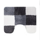 Niederländische Haus Brest Toilettenmatte 60 x 50 cm grau
