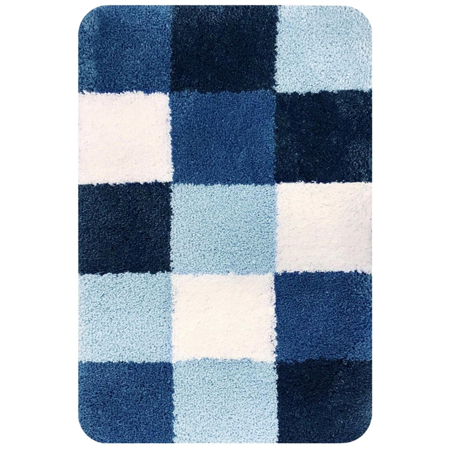 Niederländische Hausbad Matte Brest 60x90 cm Blau