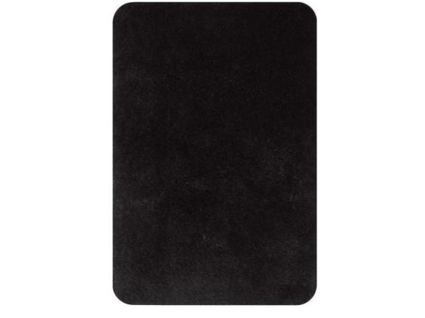 Niederländisches Haus Caen Bath Matte 60 x 90 cm schwarz