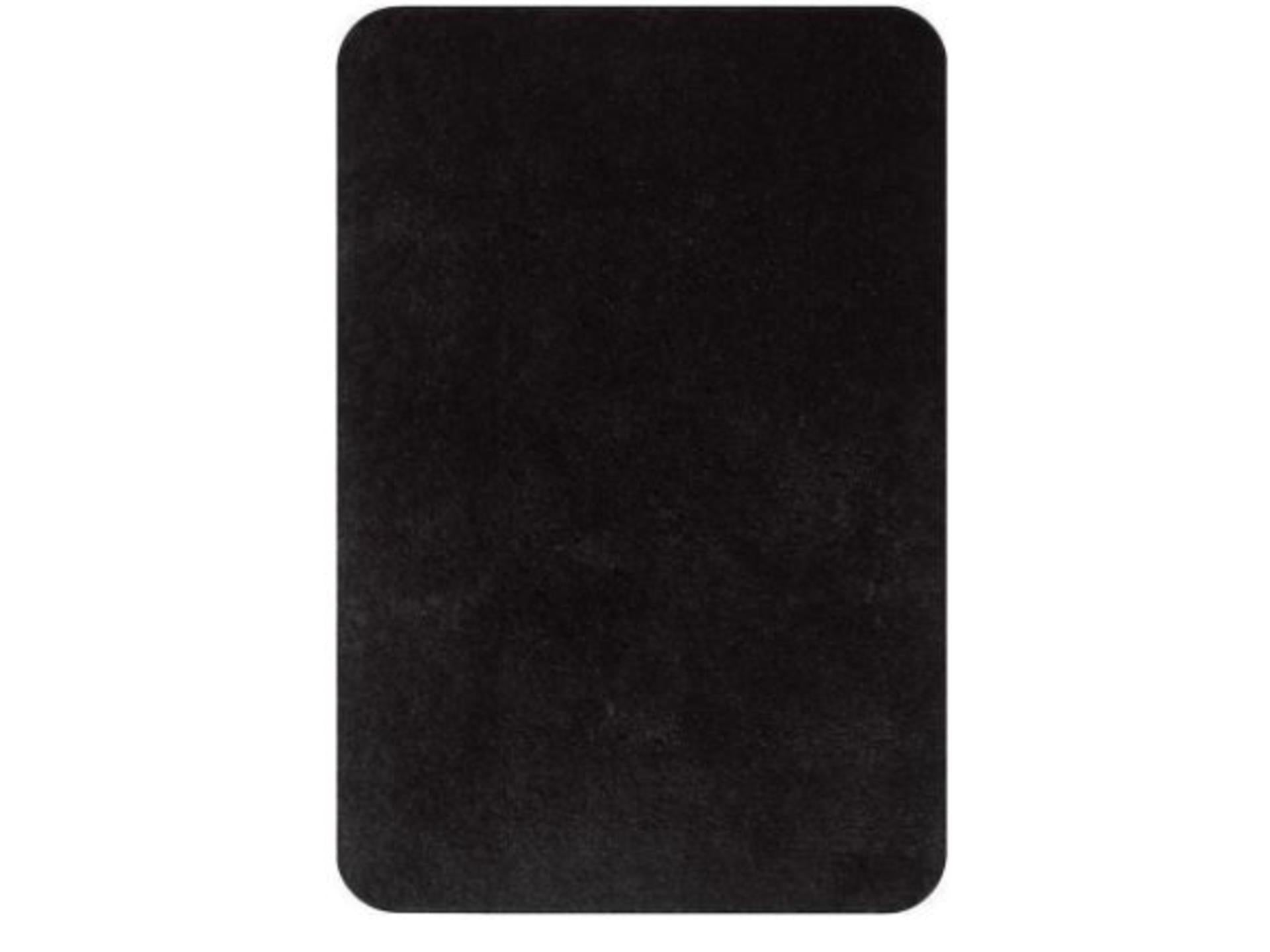 Niederländisches Haus Caen Bath Matte 60 x 90 cm schwarz