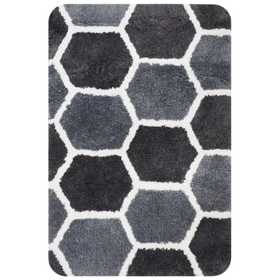Niederländisches Haus Dutch House Rennes Bathhmat 60x90 cm Grau