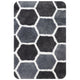 Niederländisches Haus Dutch House Rennes Bathhmat 60x90 cm Grau