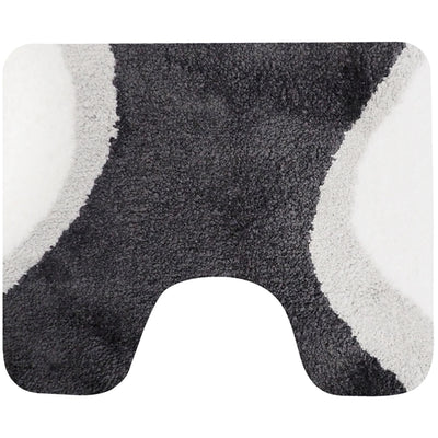 Niederländische Haus Metz Toilettenmatte 60 x 50 cm grau