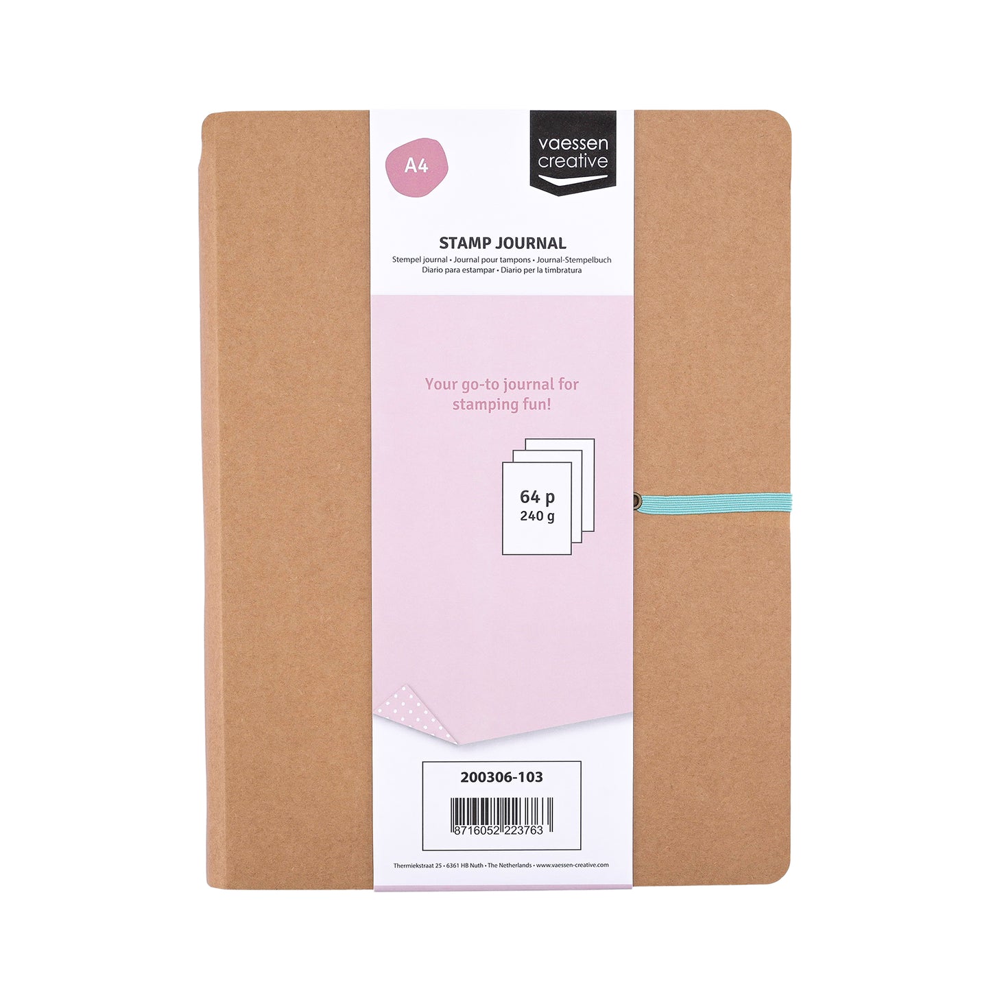 Vaessen creative • Briefmarkentagebuch A4