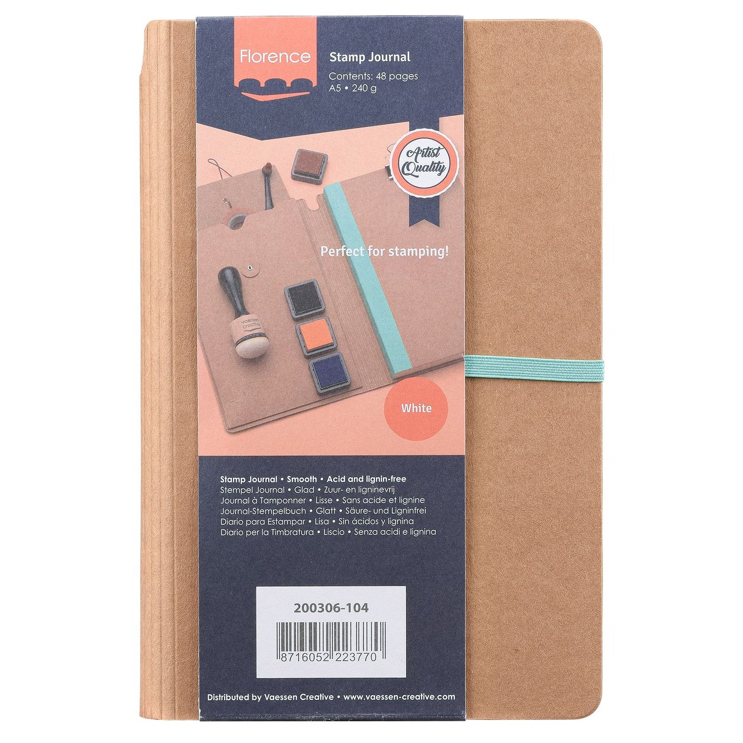 Vaessen Creative • Briefmarkentagebuch A5