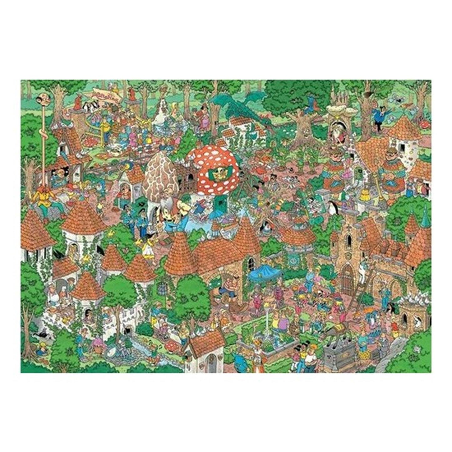 Jan Van Haasteren Legpuzzle - Efteling Sprookjesbos, 1000st.
