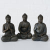 Boltze Home Buddha-Statue h10cm Kunstharz