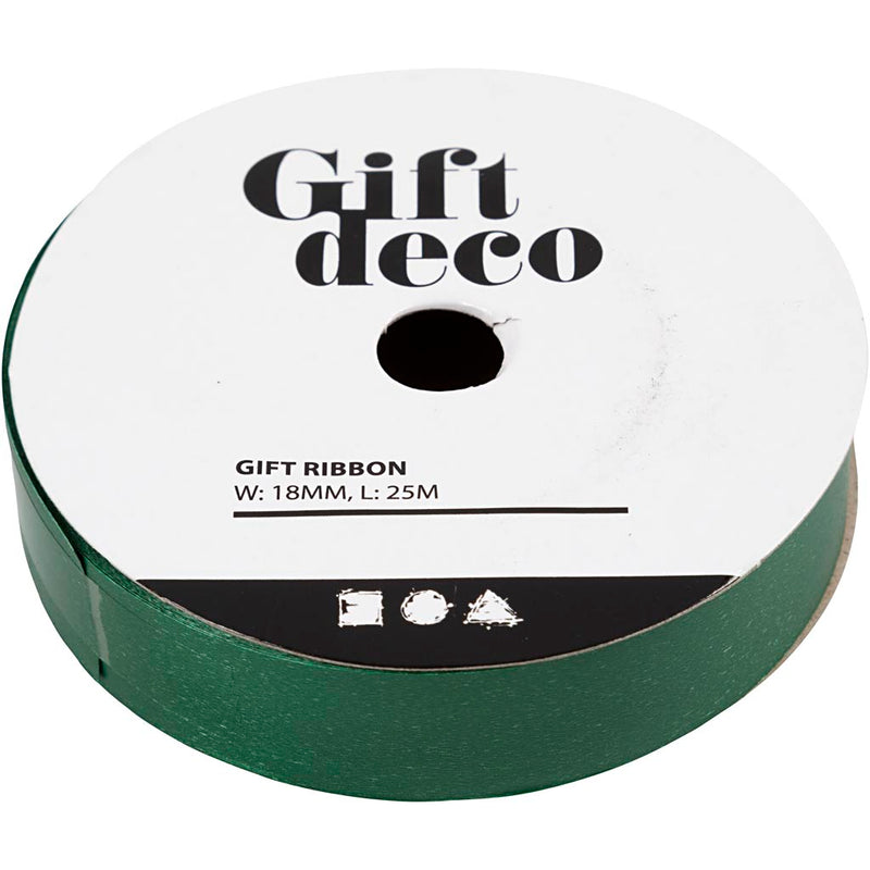 Creativ Company Giftin Mat Green, 25m