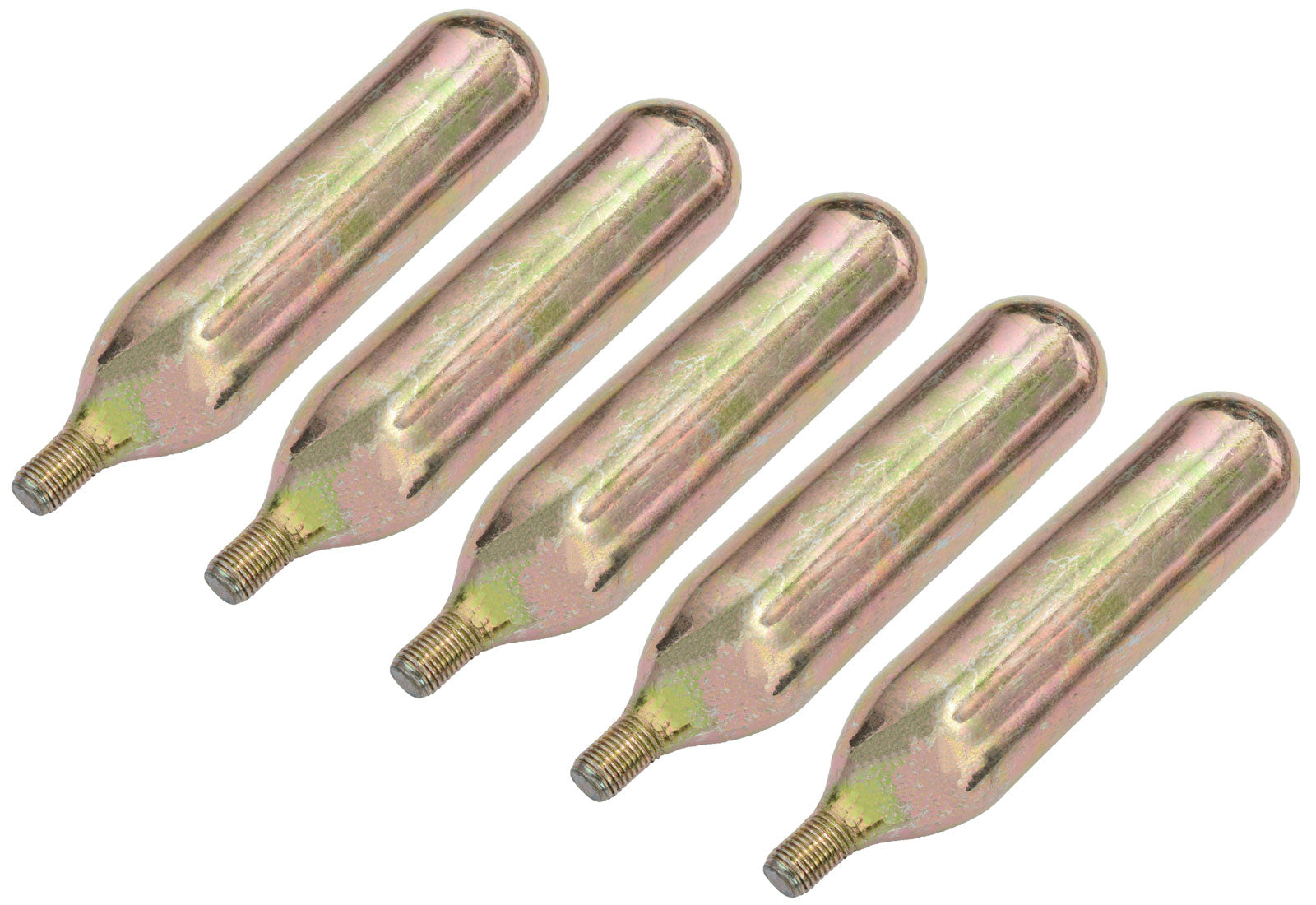 Radon-CO2-Patrone 38g mit Gewinde, 5er-Pack