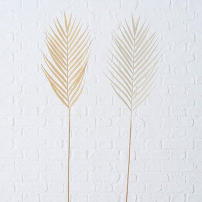 Boltze Home Kunstzweig Dekozweig 90cm Palmblatt natur