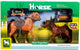 Pferd mit Fohlen und verschiedenen Accessoires