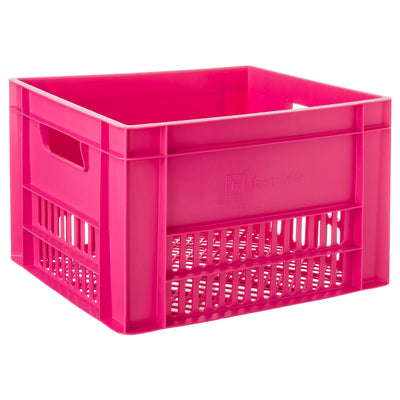 Fastrider Fahrradkiste groß - rosa - 34l