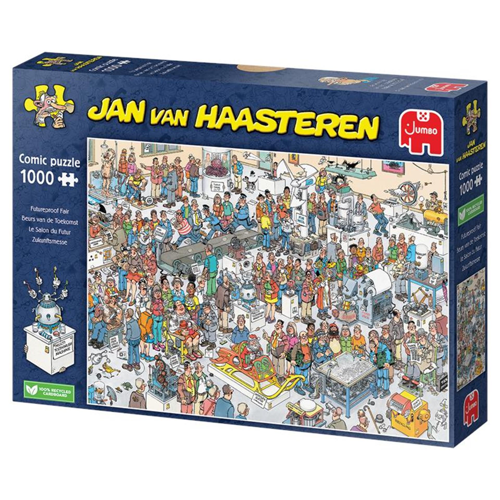 Jan Van Haasteren Legpuzzle - Beurs van de Toekomst, 1000st.