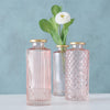 Boltze Home Vase Adore h13cm Glas rosa