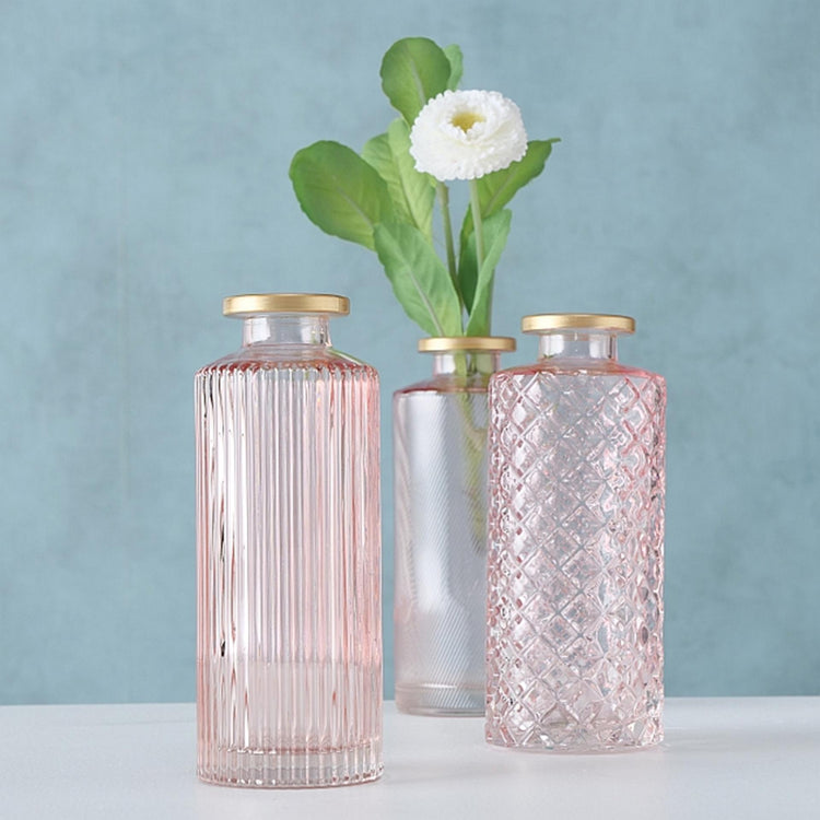 Boltze Home Vase Adore h13cm Glas rosa