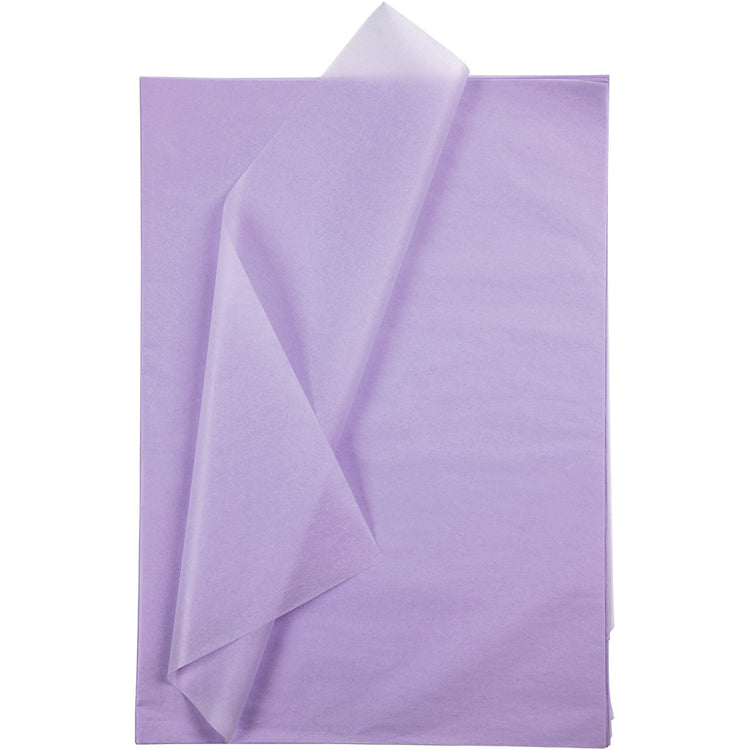 Creativ Company Seidenpapier, Blatt 50x70 cm, 17 g, hellviolett, 25 Blatt 1 Karton