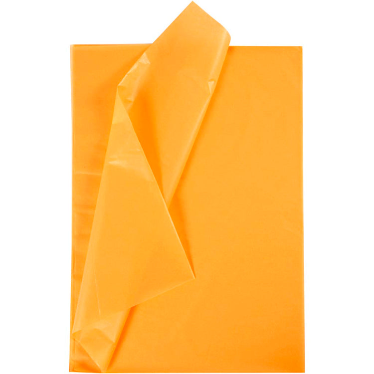Creativ Company Seidenpapier, Blatt 50x70 cm, 17 g, gelb, 25 Blatt 1 Karton