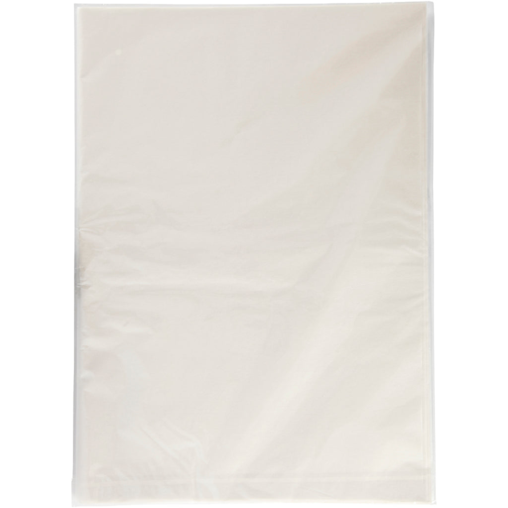 Creativ Company Seidenpapier, Blatt 50x70 cm, 17 gr, Perlmutt, 25 Blatt 1 Karton