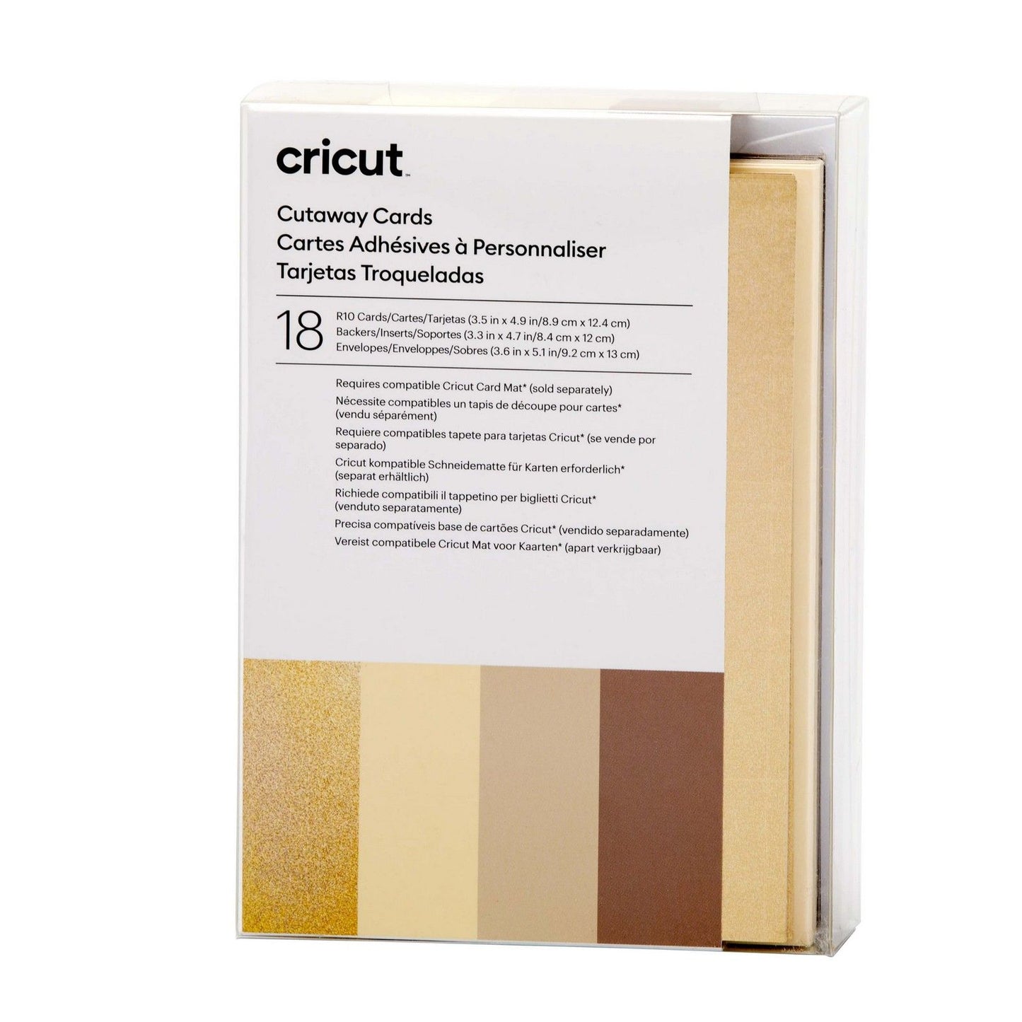 Cricut • Cutaway-Karten, neutral, R10