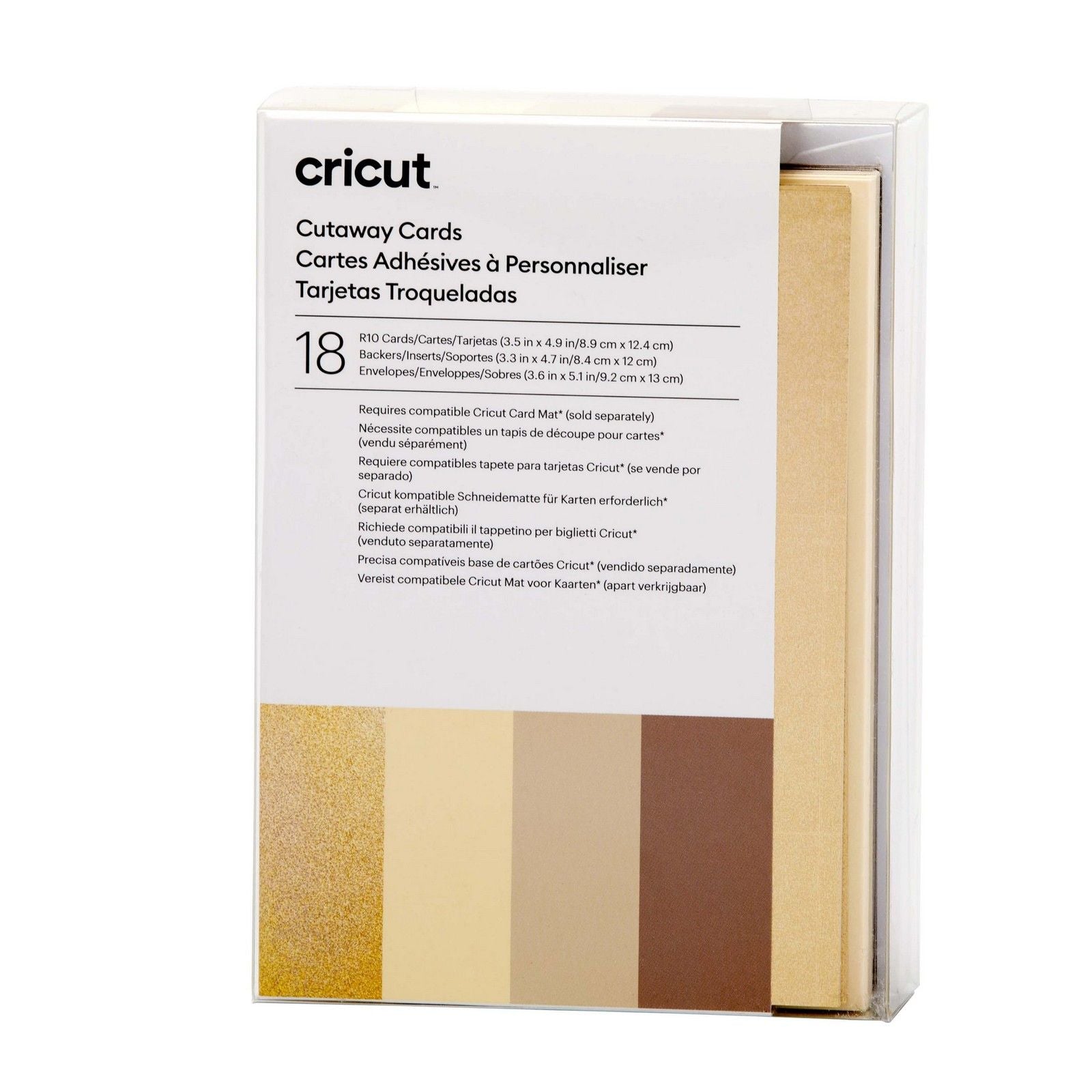 Cricut • Cutaway-Karten, neutral, R10