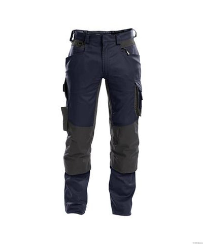 Dassy Hose Dynax Nachtblau Anthrazit 48