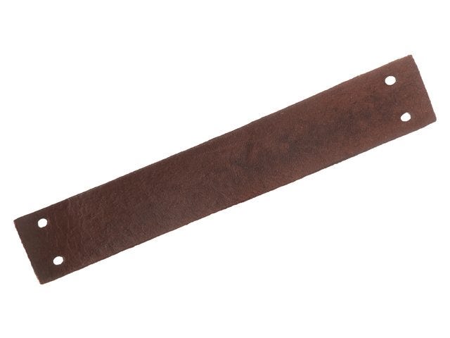 Fastrider Riemenkorb Rattan brauner Fahrradkorb