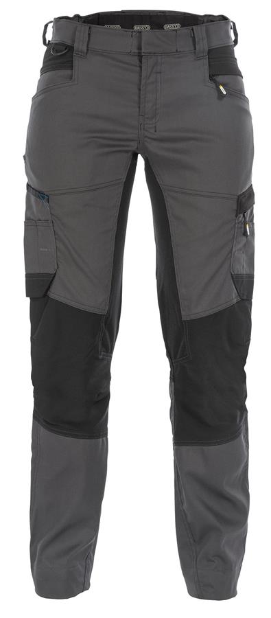 Dassy Hose Helix Damen P K Grau Schwarz 44