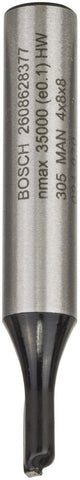 Bosch - Schaftfräser 8 mm, D1 4 mm, L 8 mm, G 51 mm