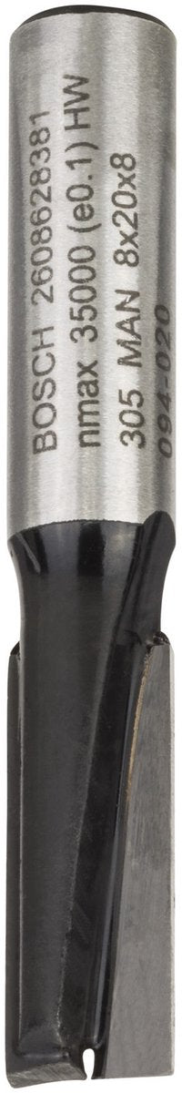 Bosch - Schaftfräser 8 mm, D1 8 mm, L 20 mm, G 51 mm