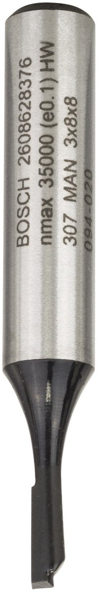 Bosch - Schaftfräser 8 mm, D1 3 mm, L 8 mm, G 51 mm