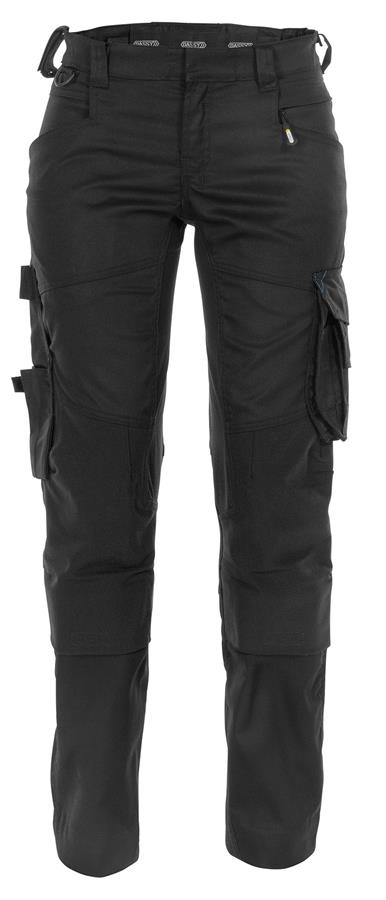 Dassy Hose Dynax Damen P K Schwarz 38