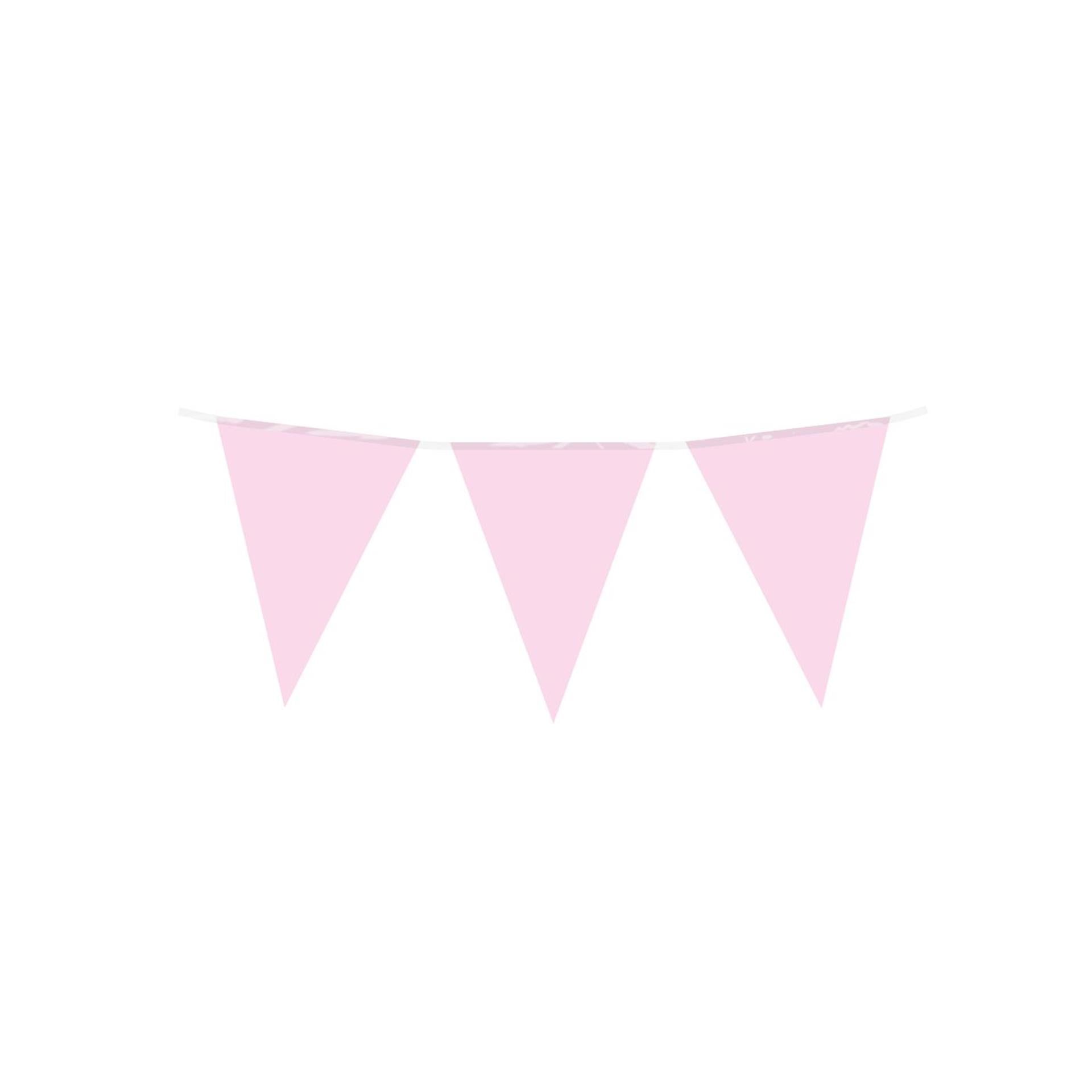 Wimpelkette von Paperdreams – Babyrosa