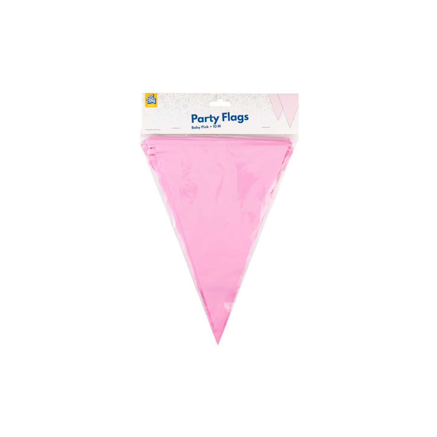 Wimpelkette von Paperdreams – Babyrosa
