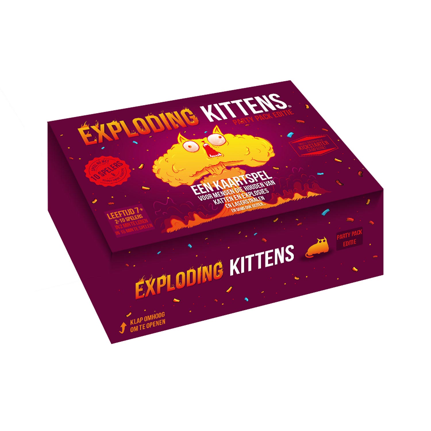 Asmodee explodieren Kätzchen Party Pack NL
