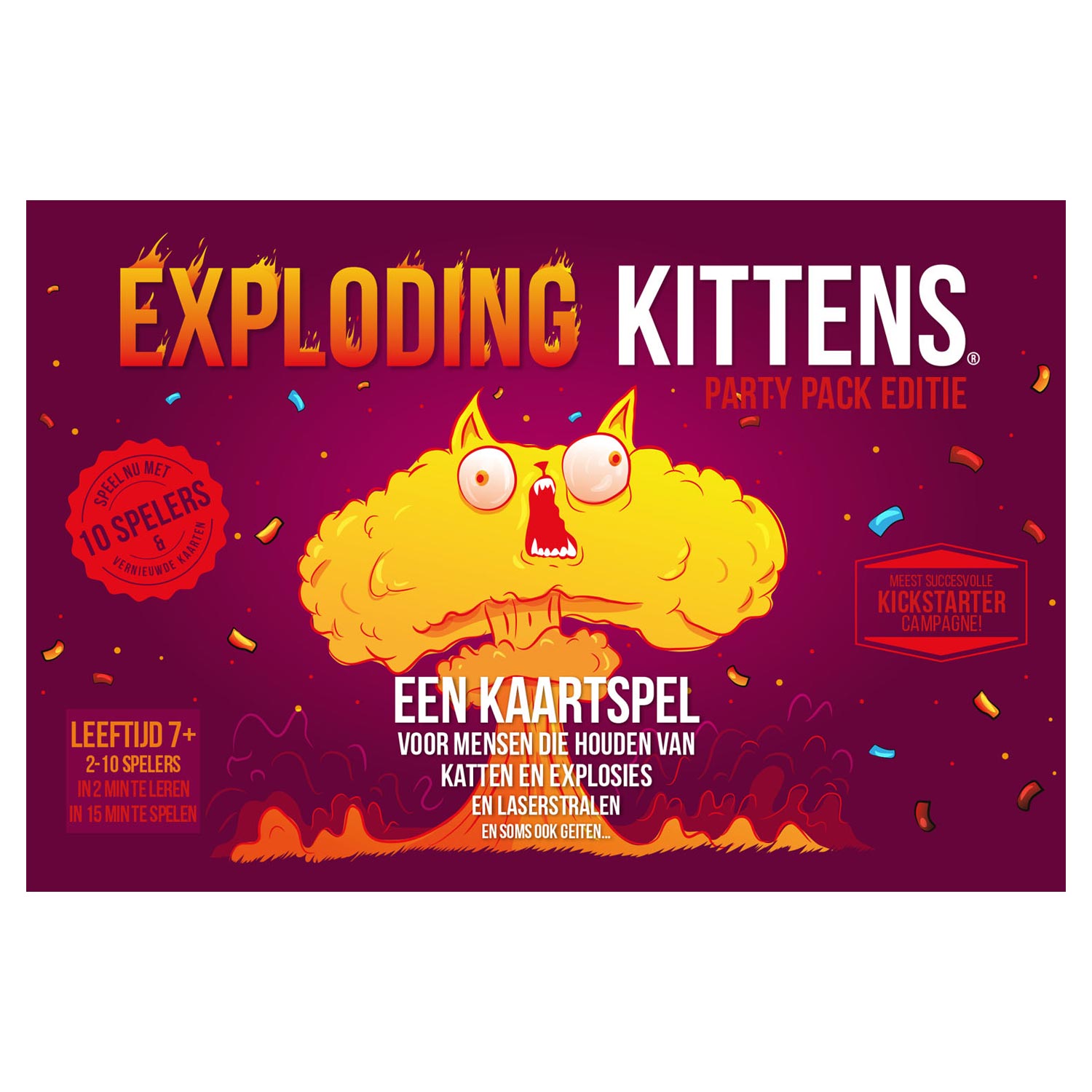 Asmodee explodieren Kätzchen Party Pack NL