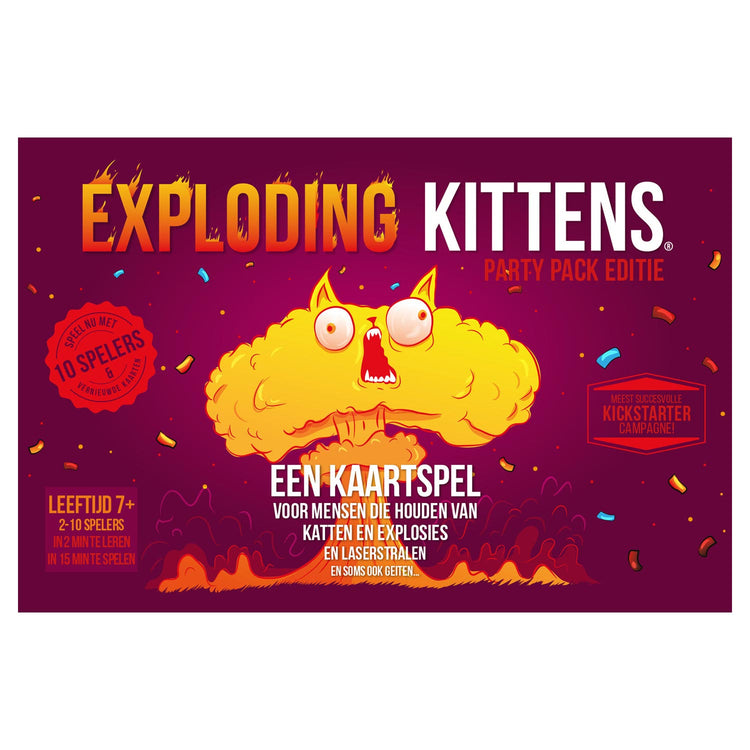 Asmodee explodieren Kätzchen Party Pack NL