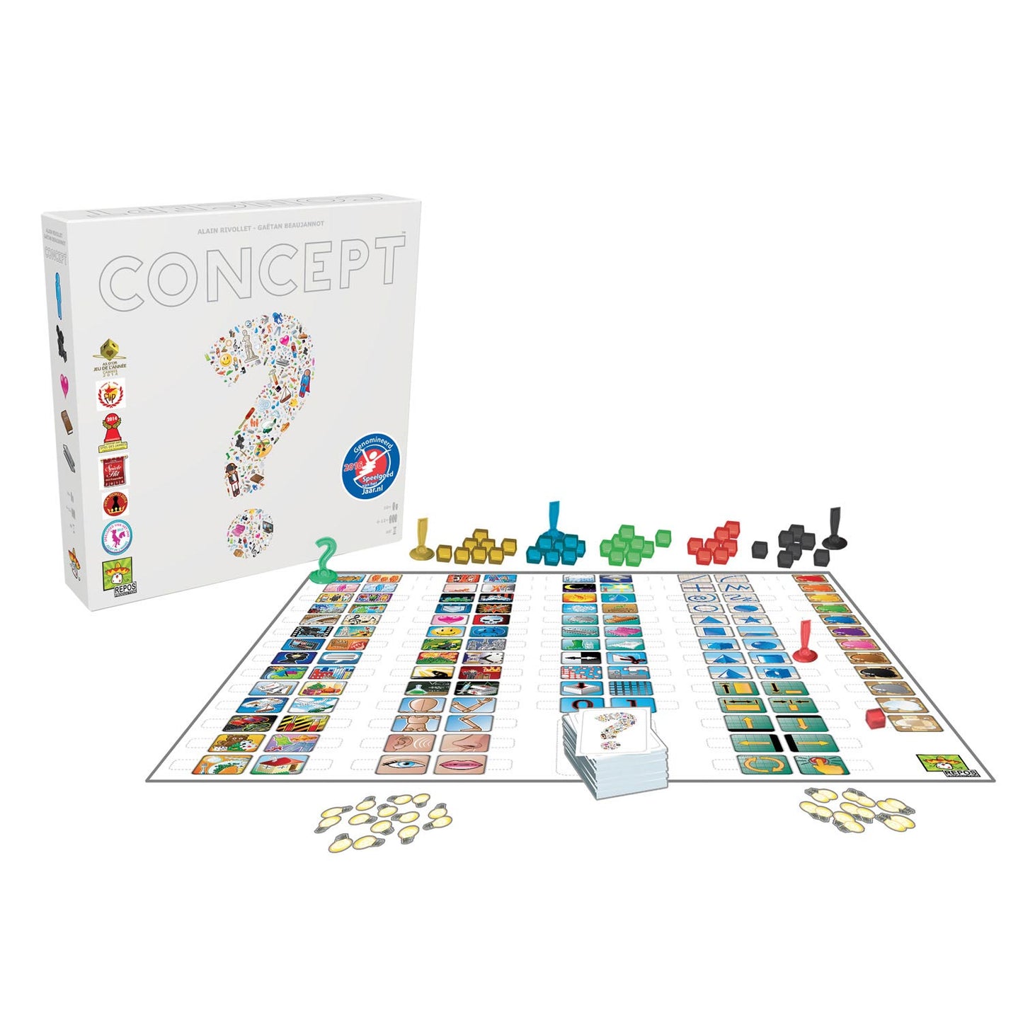 ASMODEE -Konzept -Brettspiel
