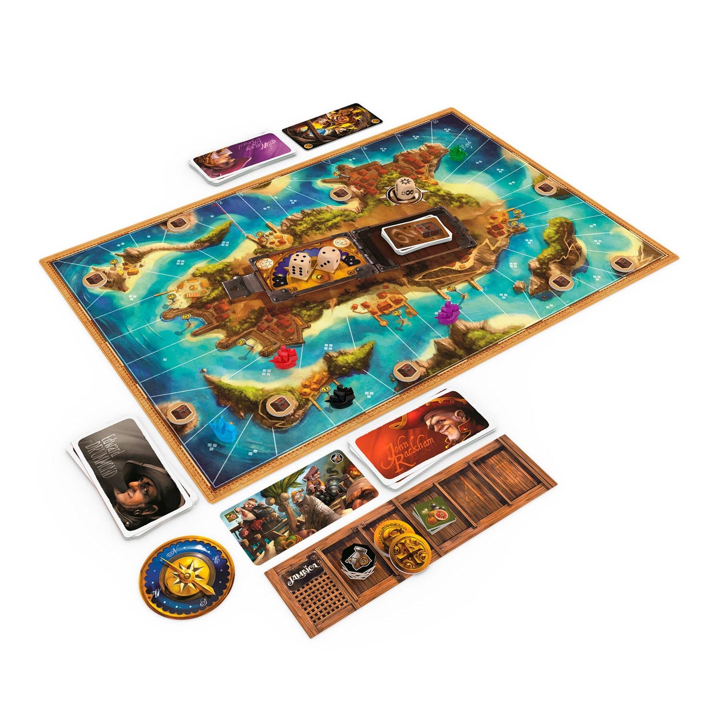 Asmodee Jamaica Brettspiel