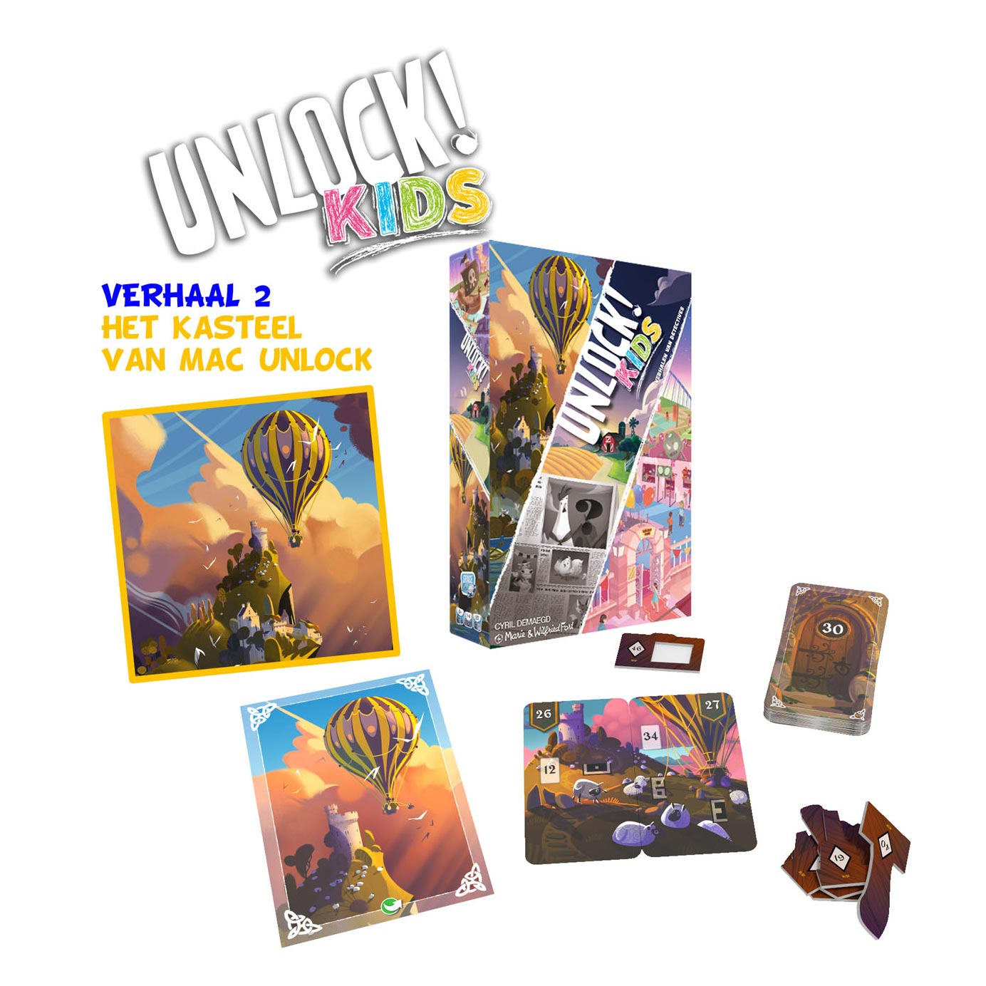 Asmodee entsperren! Abenteuer von Detectives