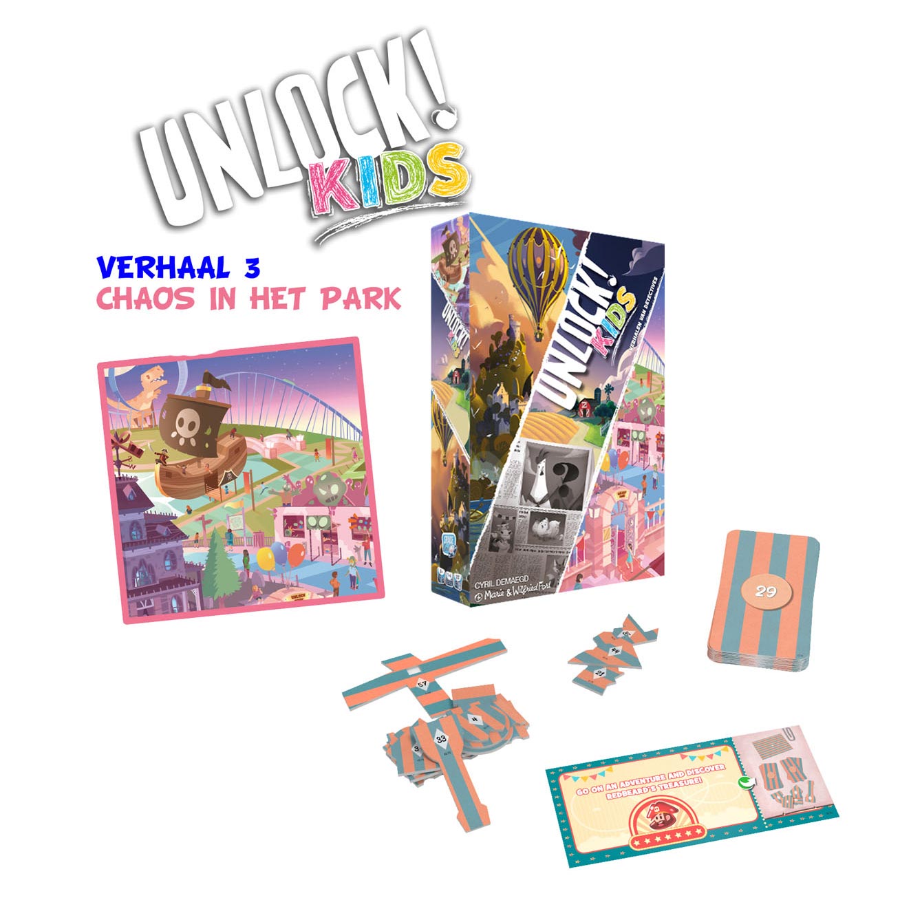 Asmodee entsperren! Abenteuer von Detectives